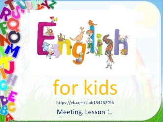 English for kids