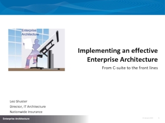 Implementing an effective Enterprise Architecture