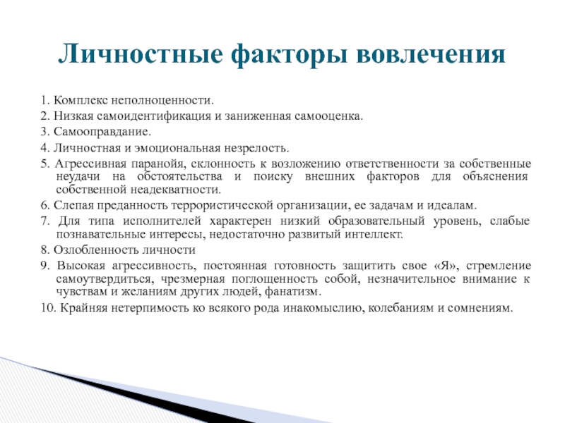 Слепая приверженность. Склонность к паранойе. Какие факторы влияли на национальную самоидентификацию.