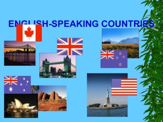 English-speaking countries. Australia