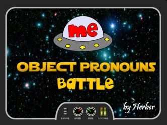 Object pronouns