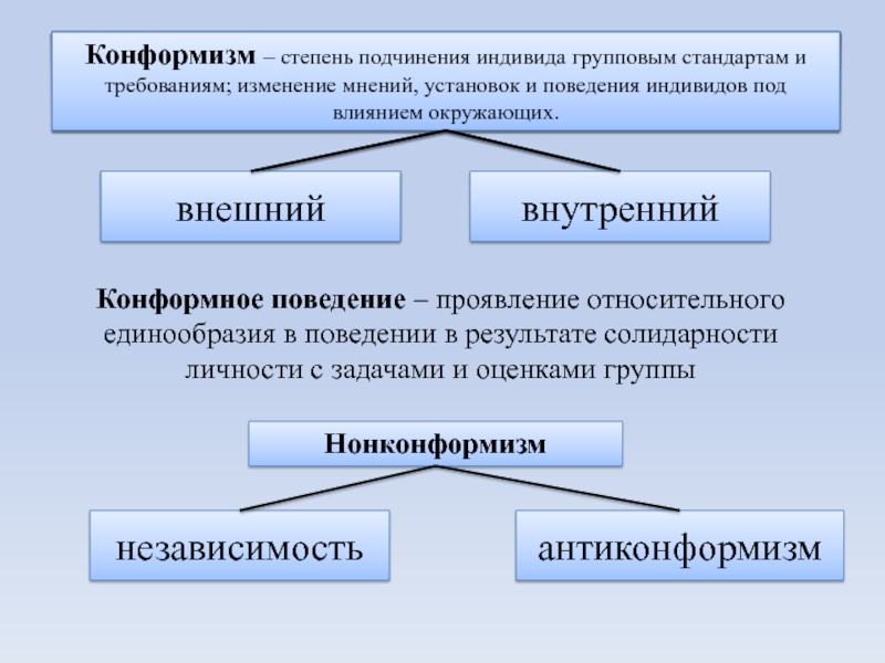 Нормативно заданный и коллективно одобряемый образец поведения ожидаемого от человека