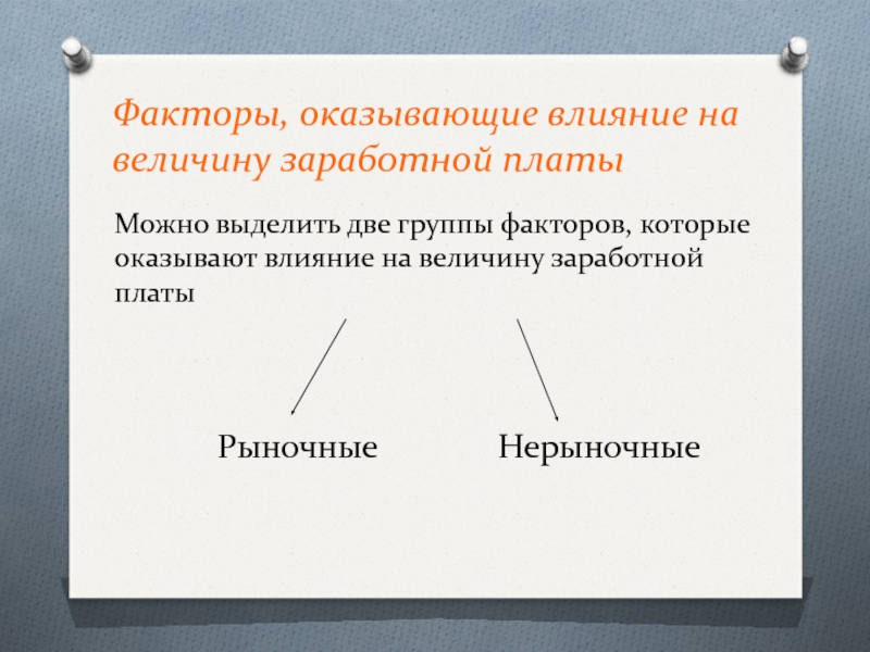 На величину заработной платы влияет