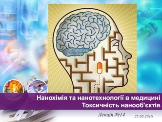 Нанохімія та нанотехнології в медицині. Токсичність нанооб'єктів