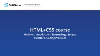 HTML+CSS course
