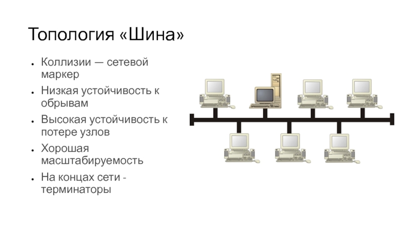 Схема общей шины