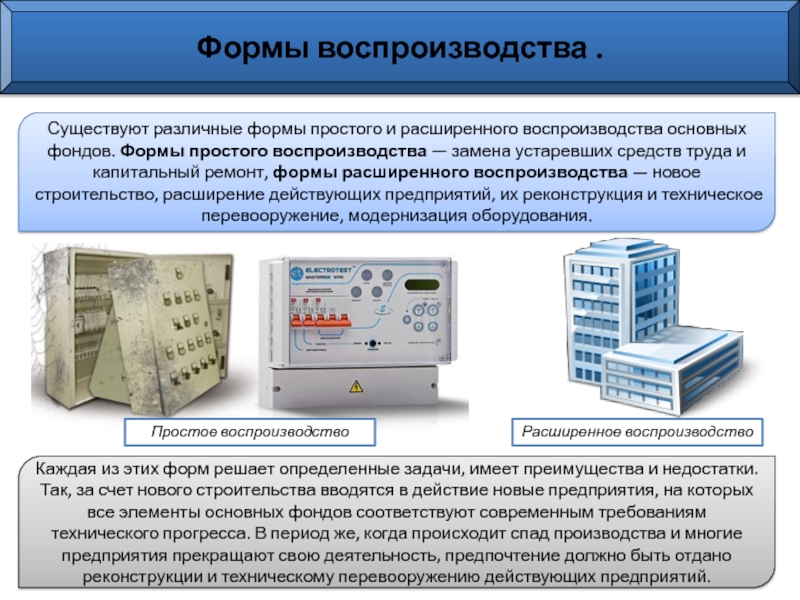 План предусматривает техническое перевооружение действующего производства модернизацию оборудования