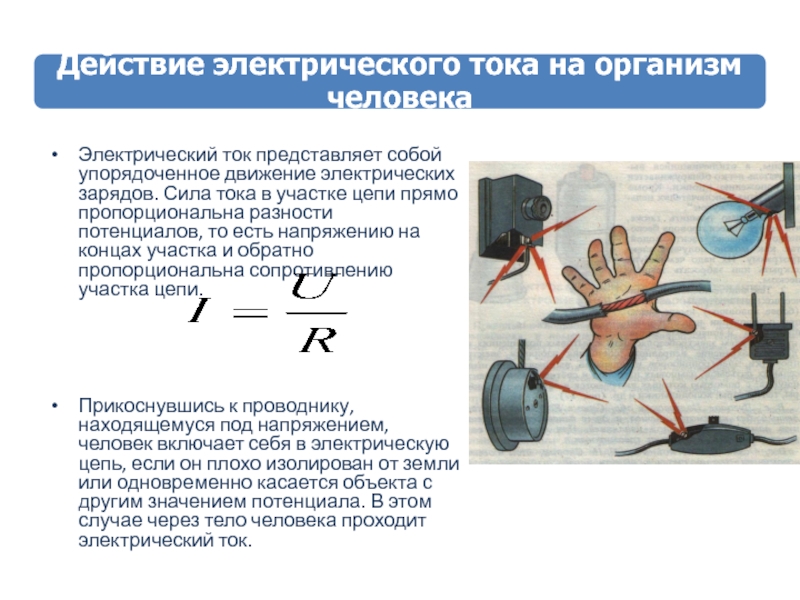 Ток представляет