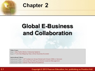 Chapter 2. Global e-business and collaboration