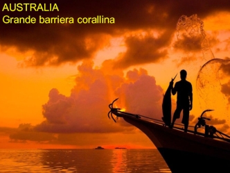 Australia. Grande barriera corallina