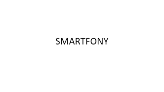 Smartfony. Иерархия организации