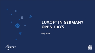 Luxoft in germany. Open days