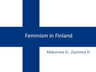 Feminism in Finland