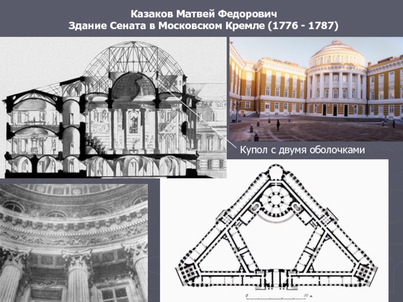 Имя архитектора автора проектов сената в кремле