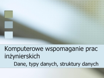 W2- struktury danych