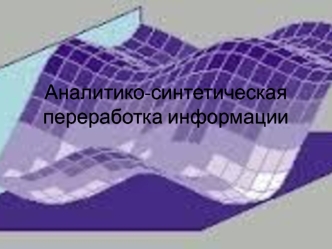 Аналитико-синтетическая переработка информации. (Тема 5)