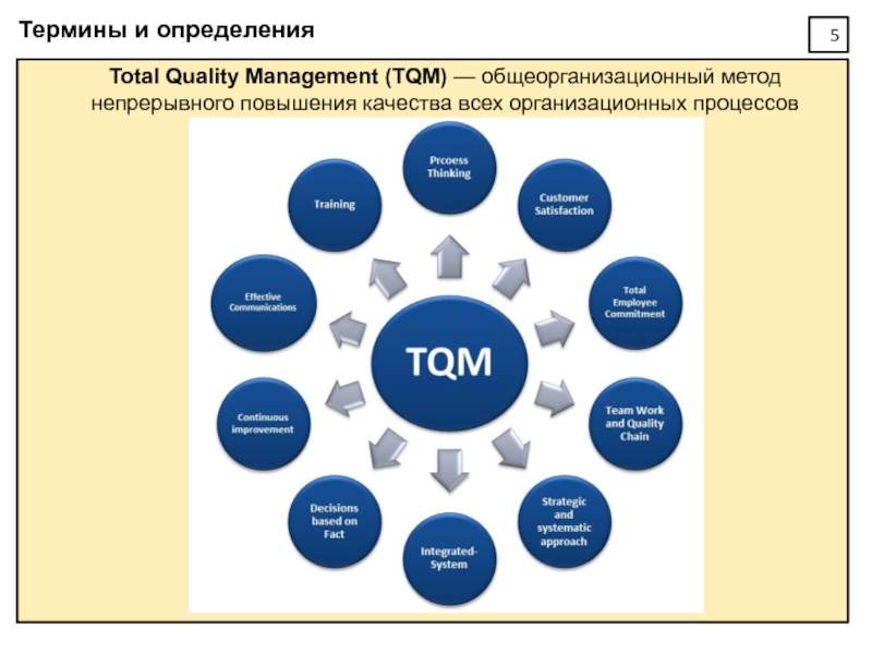 Определите место менеджера проекта в системе tqm