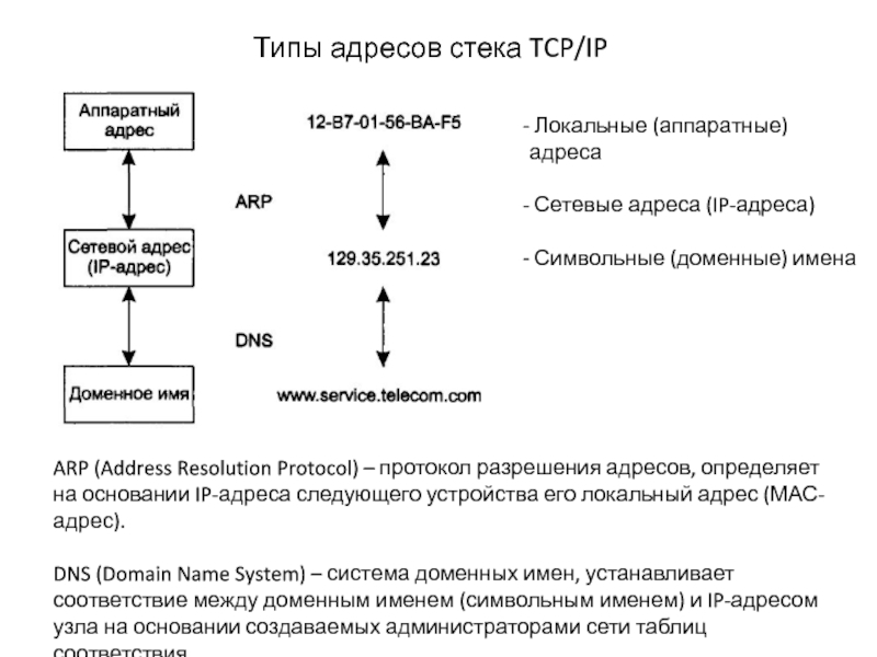 Виды адресов. Типы адресов стека TCP/IP. Перечислите типы адресов стека TCP/IP. IP-адресация.типы адресов стека TCP/IP.. Типы IP адресов локальные Аппаратные.