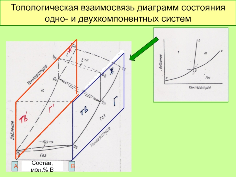 Диаграммы состояния двухкомпонентных систем строят в координатах