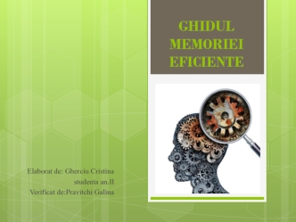 Ghidul memoriei eficiente