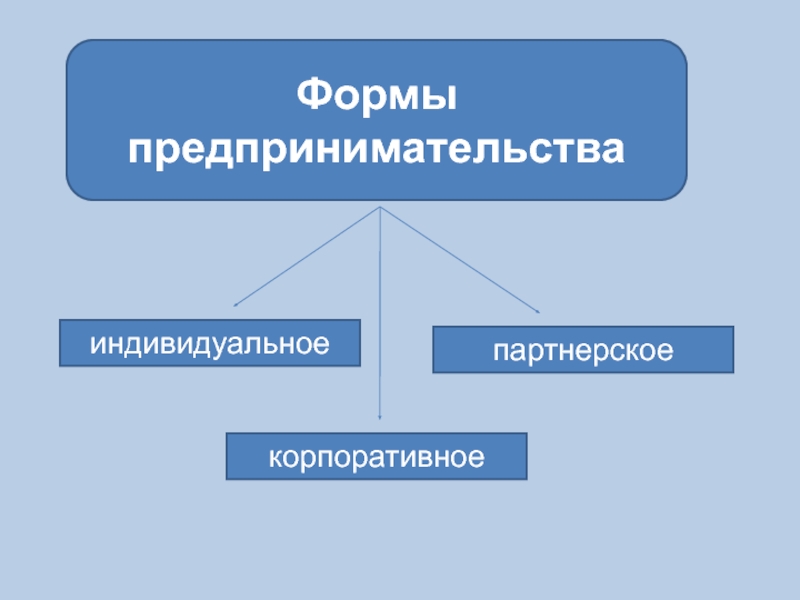 Индивидуальная форма предпринимательства