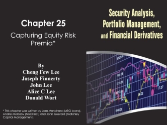 Chapter 25. Capturing Equity Risk Premia