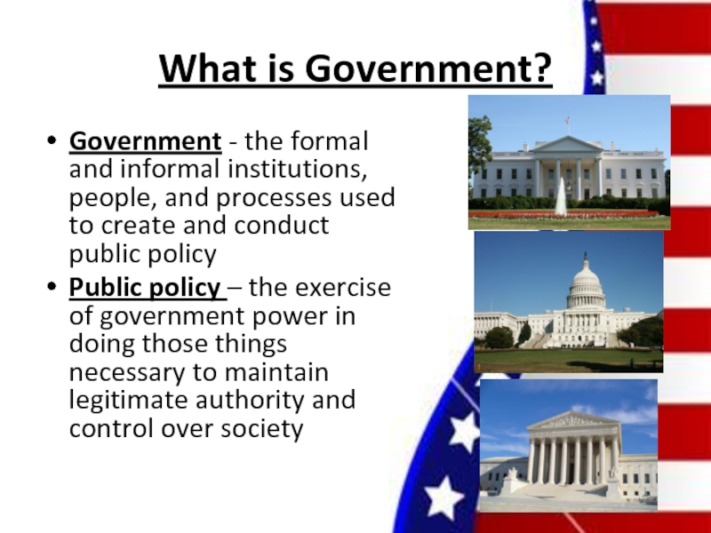 Government is the highest