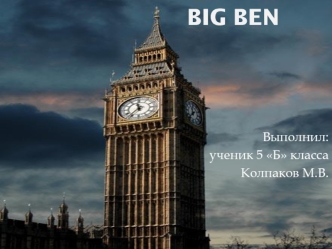 Big Ben