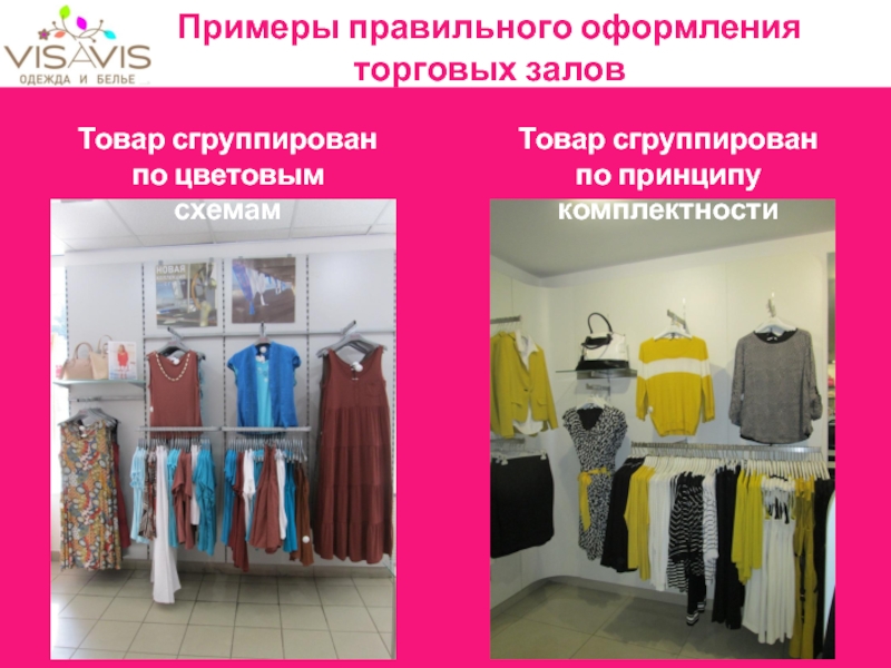 Мерчандайзинг в магазине женской одежды примеры
