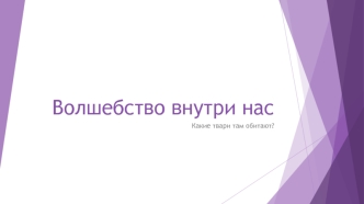 Волшебство внутри нас. Вдохновение и мотивация