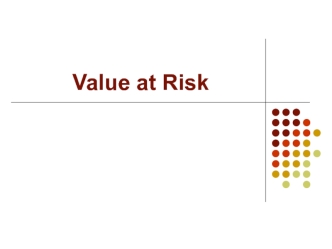 Value at Risk