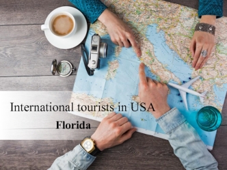 International tourists in USA. Florida