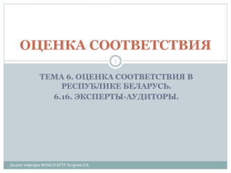 Эксперты-аудиторы : виды деятельности, общие и специальные требования, права, обязанности, ответственность