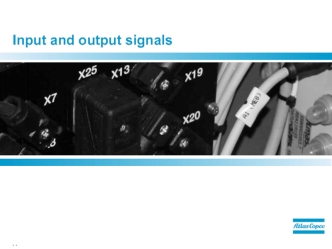 Input and output signals