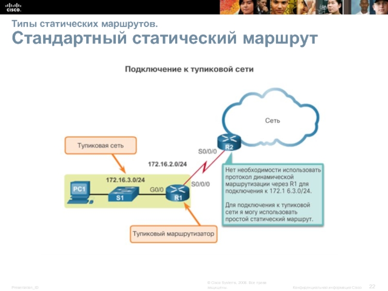 Добавить статический маршрут