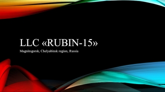 LLC RUBIN-15