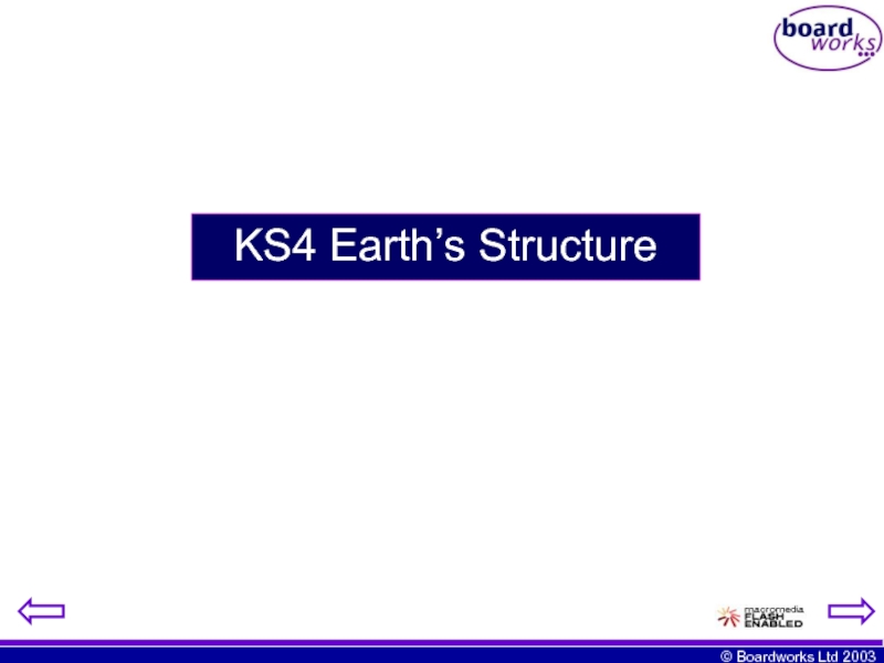 KS4 Earth’s Structure