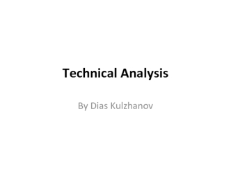 Technical Analysis