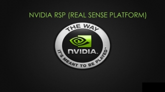 NVIDIA RSP (Real Sense Platform). Игровые технологии