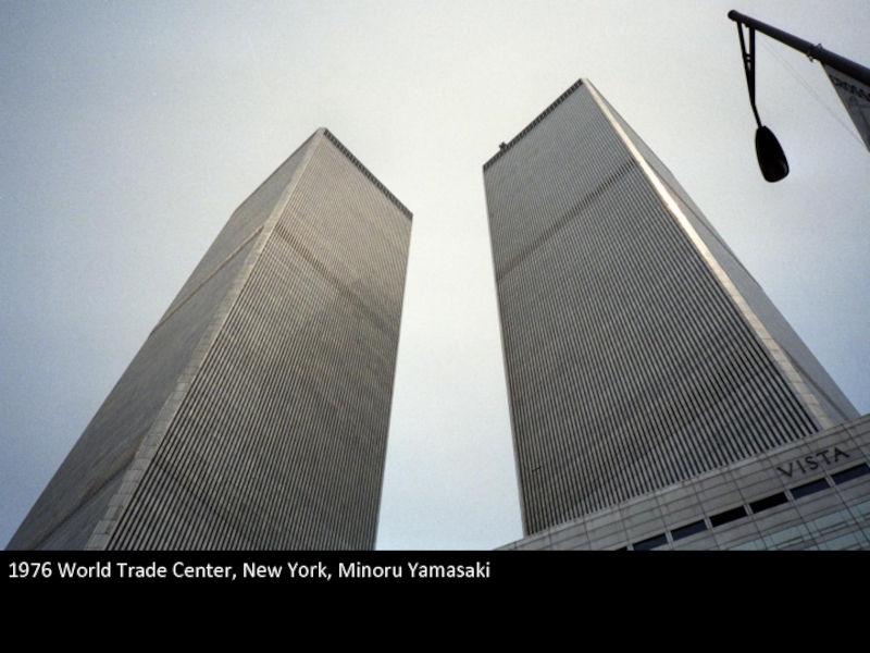 1976 World Trade Center, New York, Minoru Yamasaki