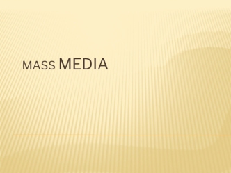 Mass media