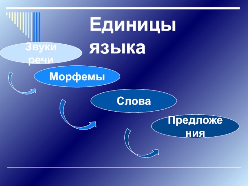 Элементы ед. Единицы языковой системы. Звук речи в языковой системе. Уровни языковой системы. Слово как единица языка.