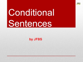 Conditional Sentences