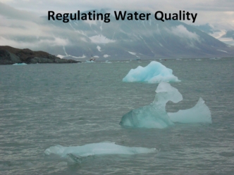 Regulating Water Quality
