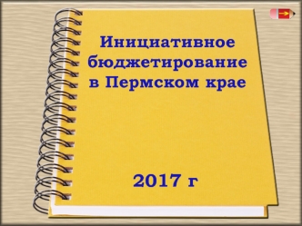 Инициативное бюджетирование в Пермском крае