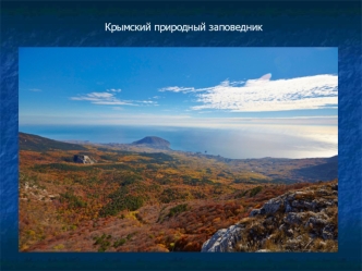 Крымский природный заповедник