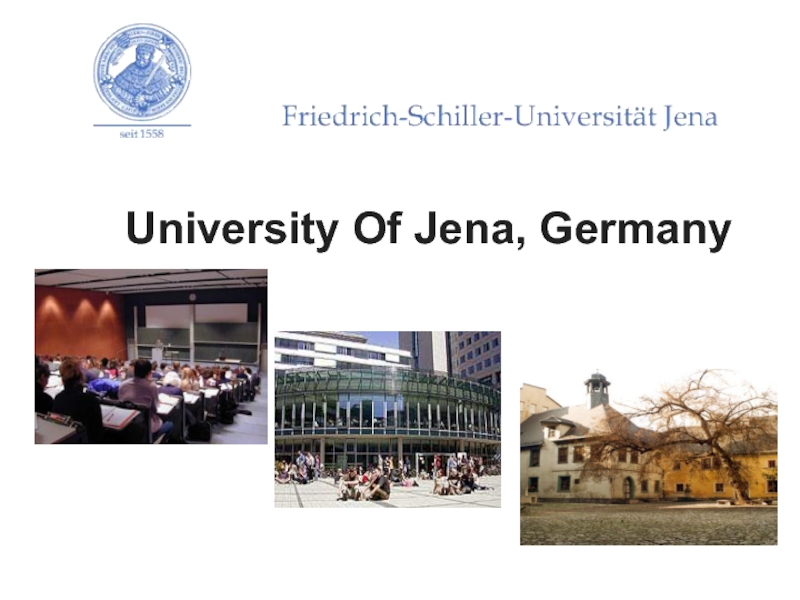 University Of Jena, Germany