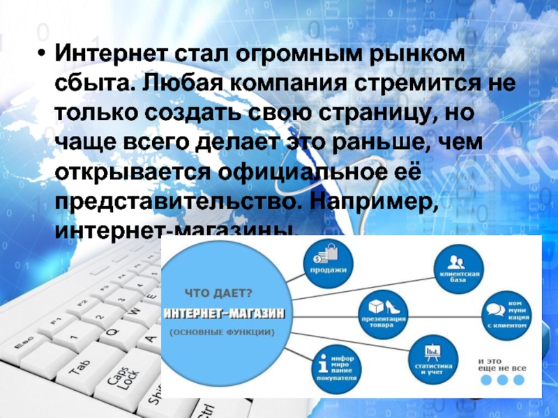 Использование интернета в маркетинге презентация