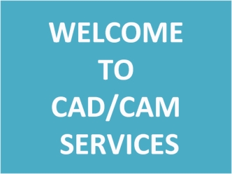 Welcome to cad/cam services