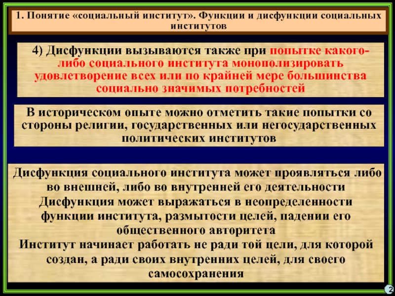 Государство как социальный институт презентация